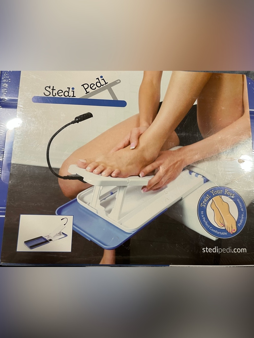 Stedipedi- White/Blue